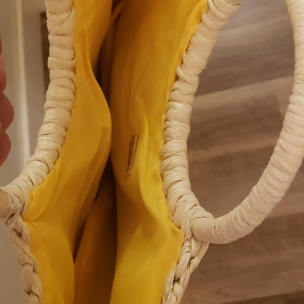 NWT Handmade Coastal Boho Straw bag - Picture 3 of 4